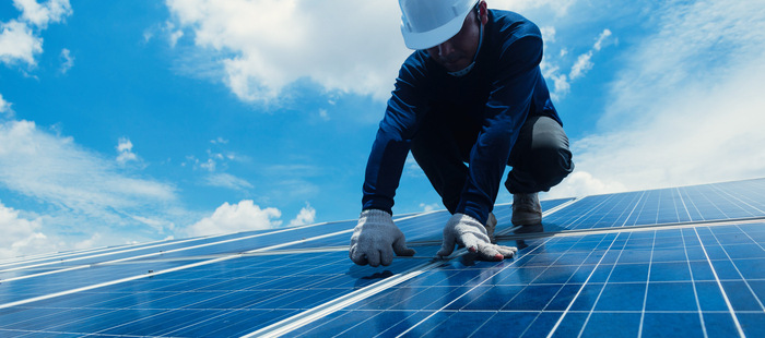 Installation de panneaux solaires sur Arras